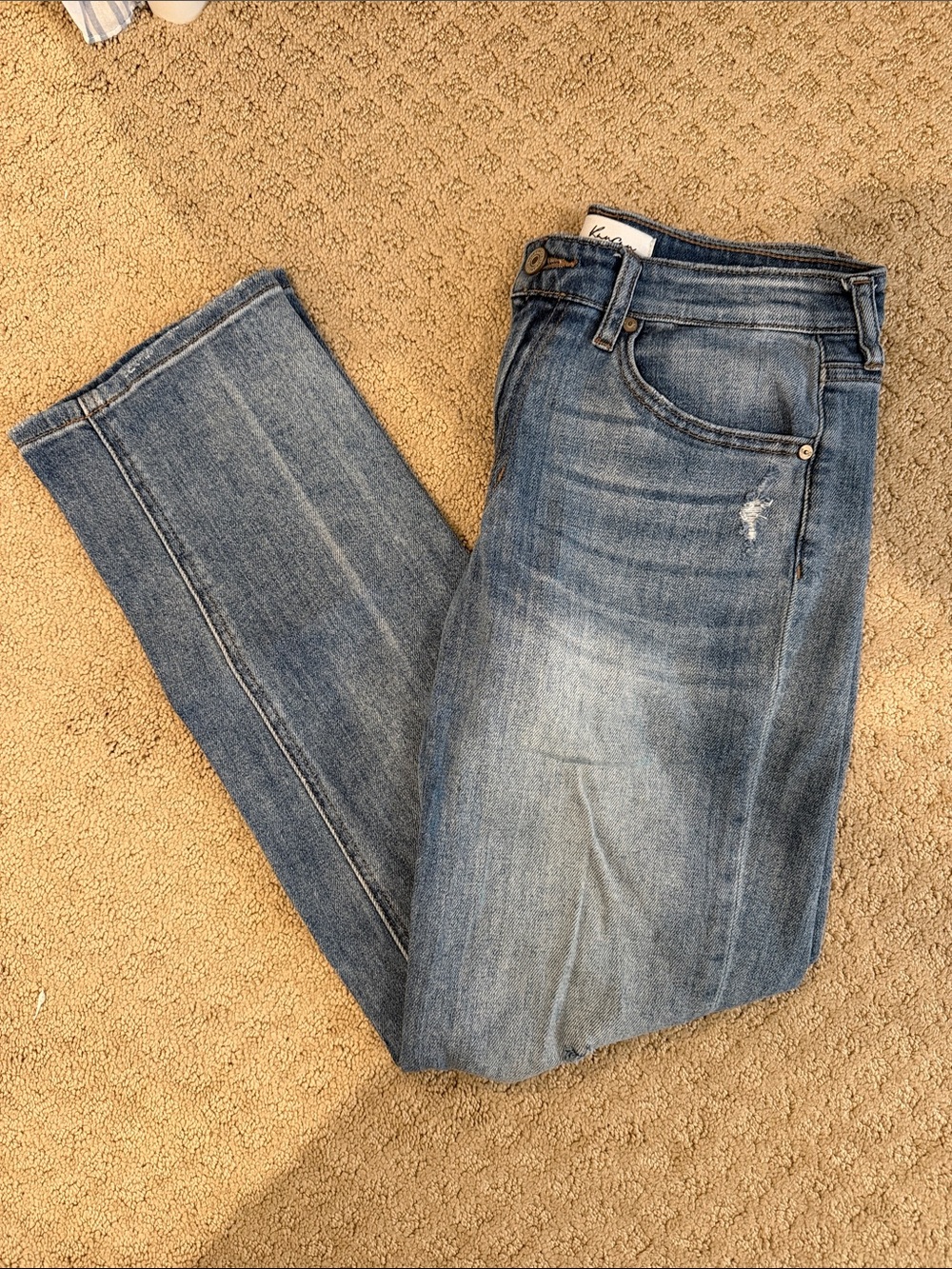 KanCan Light Blue Washed Denim Jeans